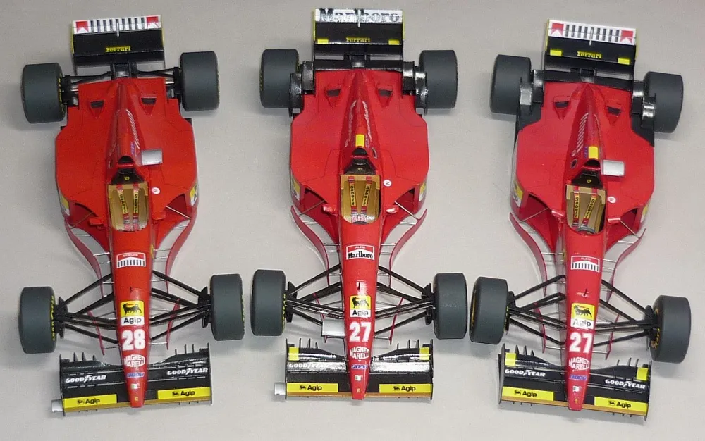 Papierový model Ferrari 412T2 GP Canada 1995